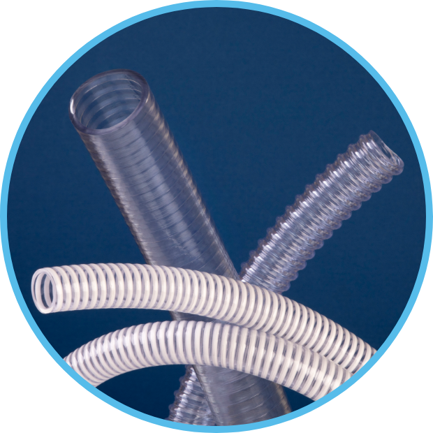 NewAge Reinforced Suction Newflex® Hose Spiral | PVC Industries